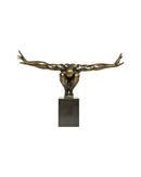 Kare - Deco Object Athlet Bronze 75cm