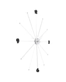 Kare - Wall Clock Like Umbrella Chrome