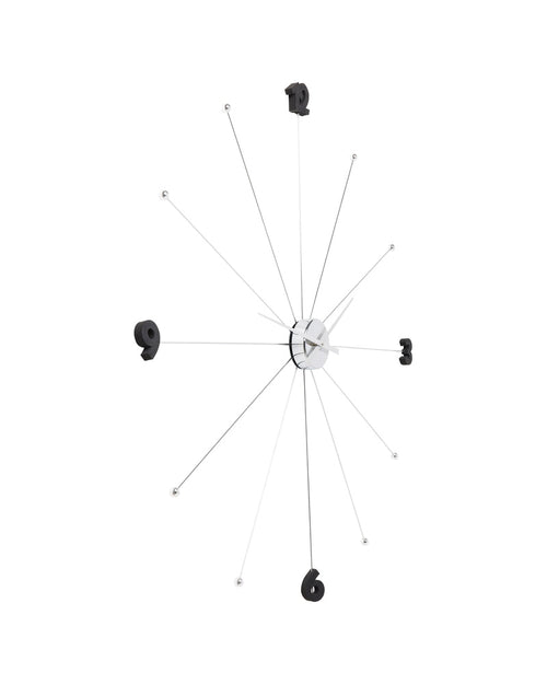 Kare - Wall Clock Like Umbrella Chrome