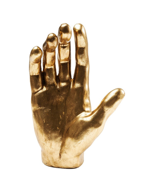 Kare - Deco Object Mano Gold 35cm