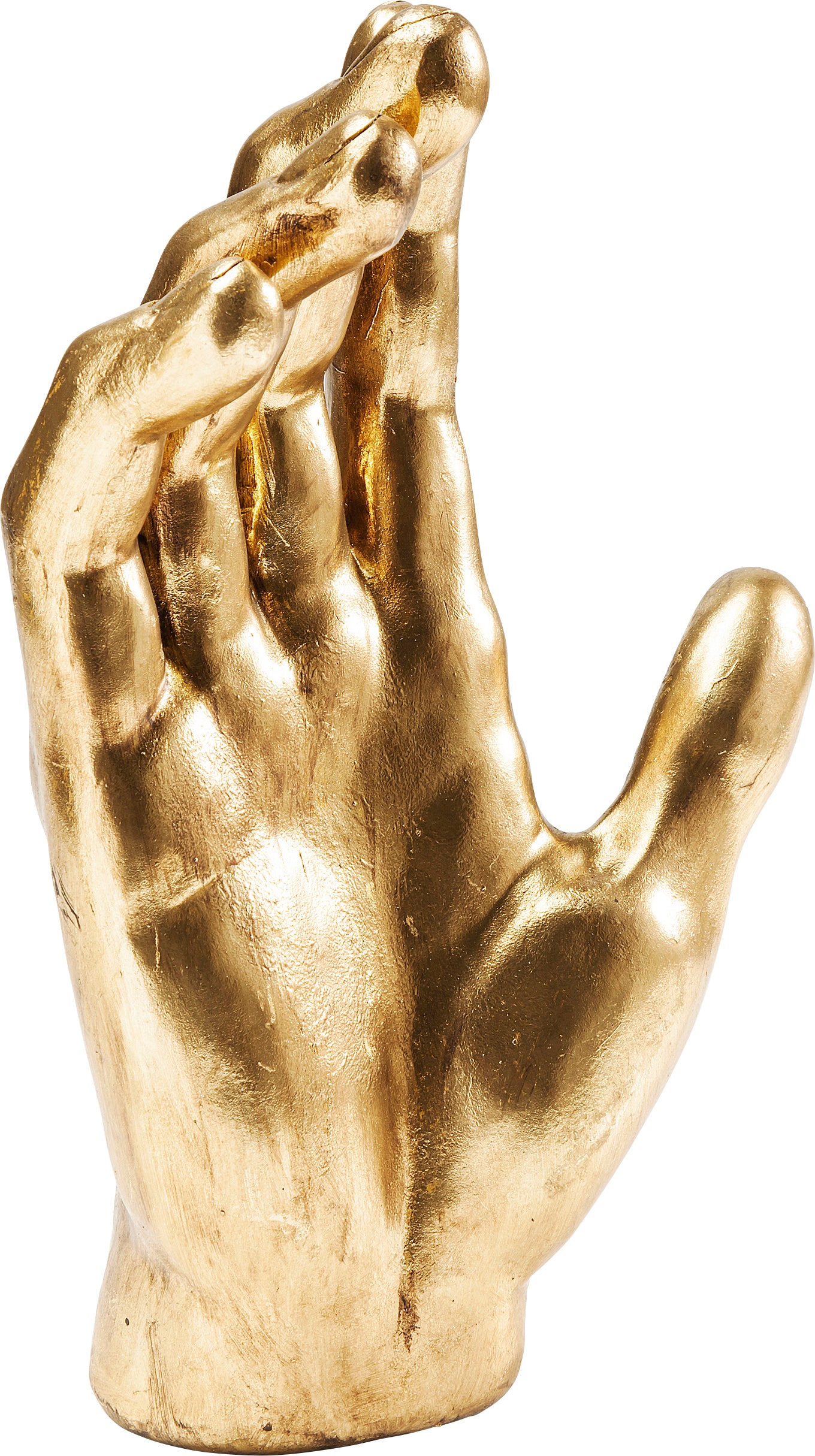 Kare - Deco Object Mano Gold 35cm