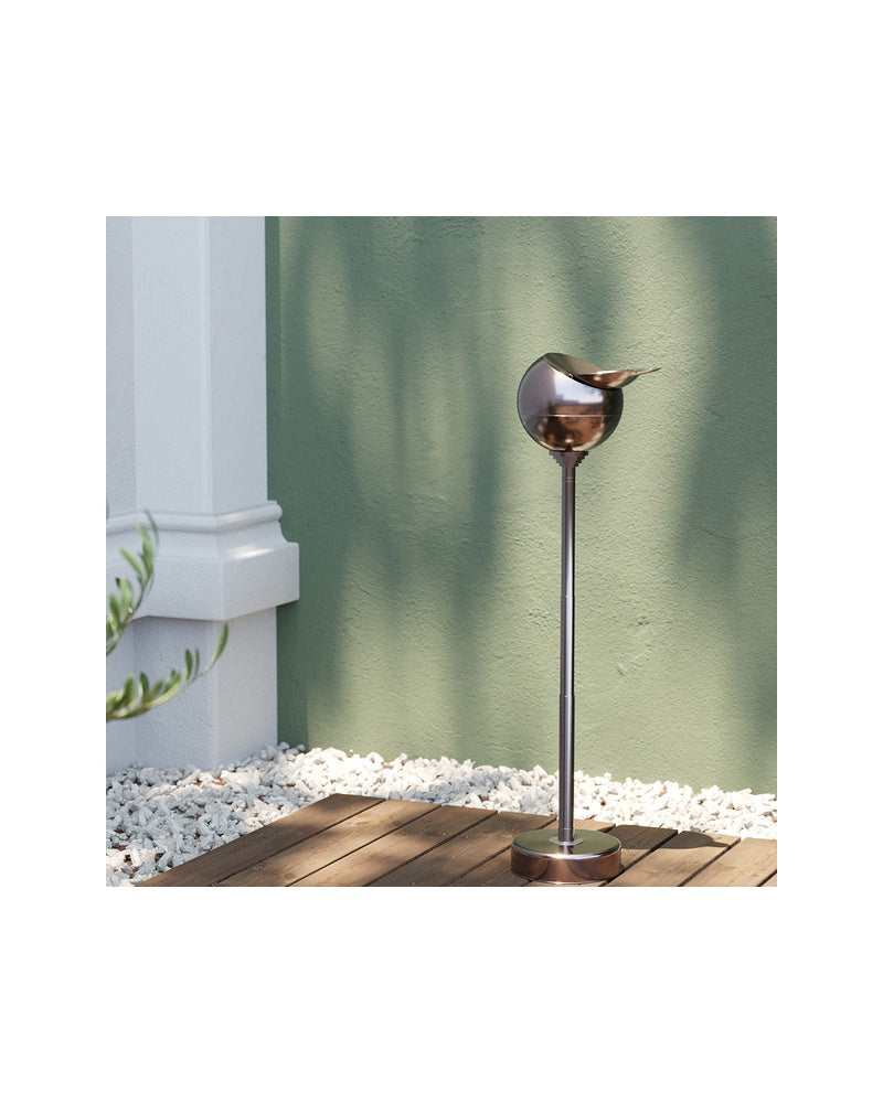 Kare - Floor Ashtray Spheric Graphit