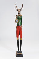 Kare - Table Clock Gentleman Deer