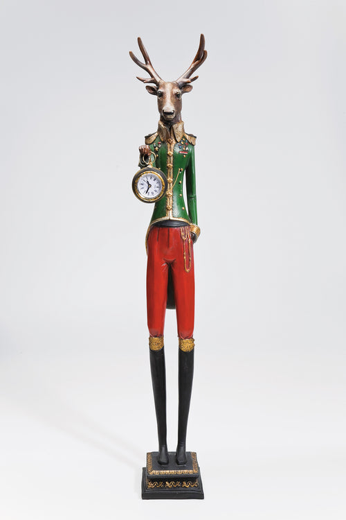 Kare - Table Clock Gentleman Deer
