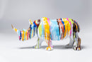 Kare - Deco Figurine Rhino Colore 26cm