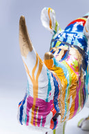 Kare - Deco Figurine Rhino Colore 26cm