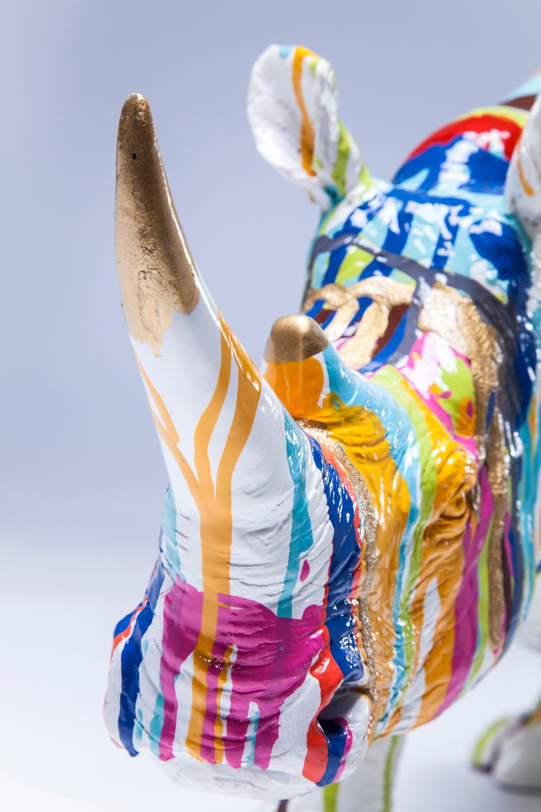 Kare - Deco Figurine Rhino Colore 26cm