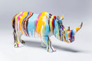 Kare - Deco Figurine Rhino Colore 26cm