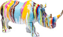 Kare - Deco Figurine Rhino Colore 26cm