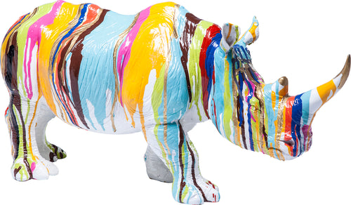 Kare - Deco Figurine Rhino Colore 26cm