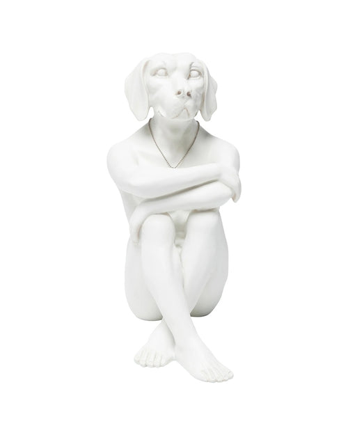 Kare - Deco Figurine Dog Marc White