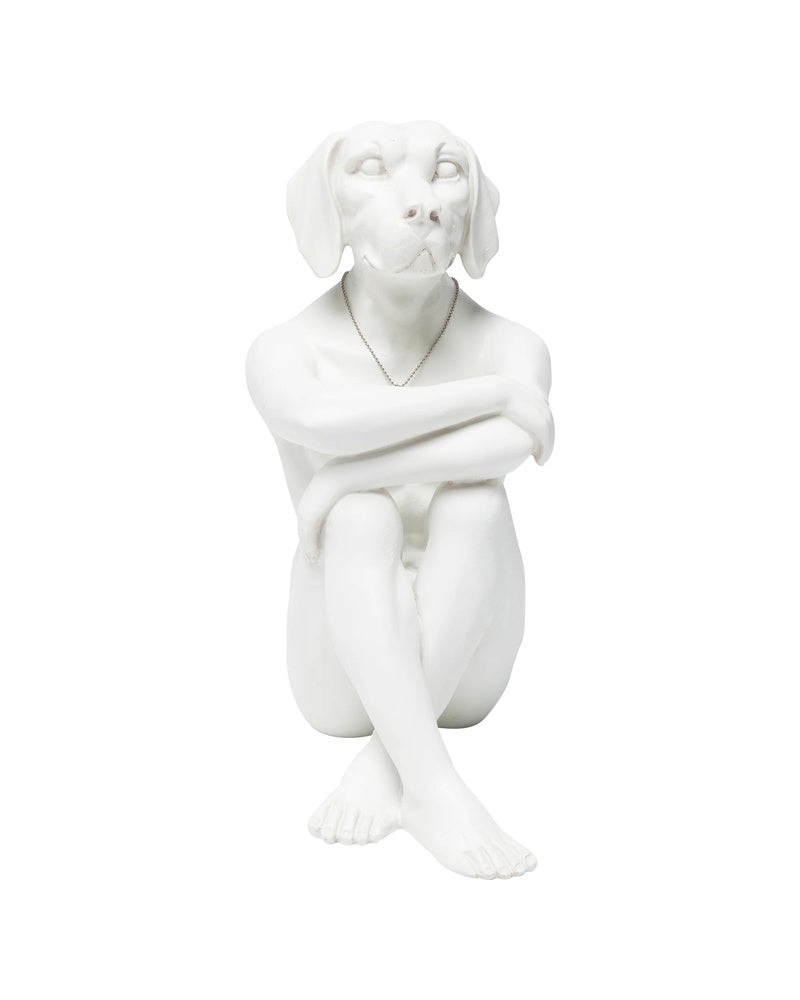 Kare - Deco Figurine Dog Marc White
