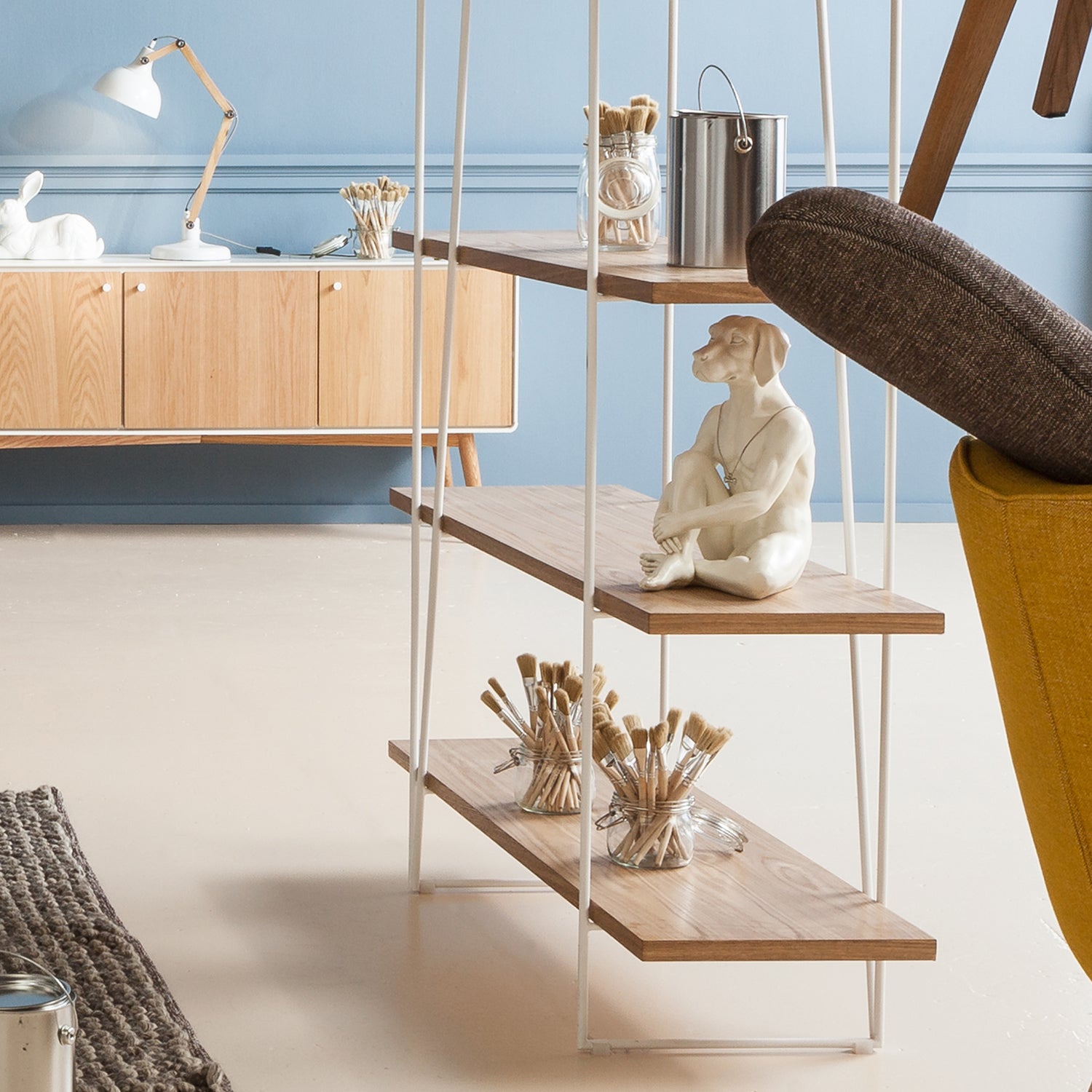 Kare - Deco Figurine Dog Marc White