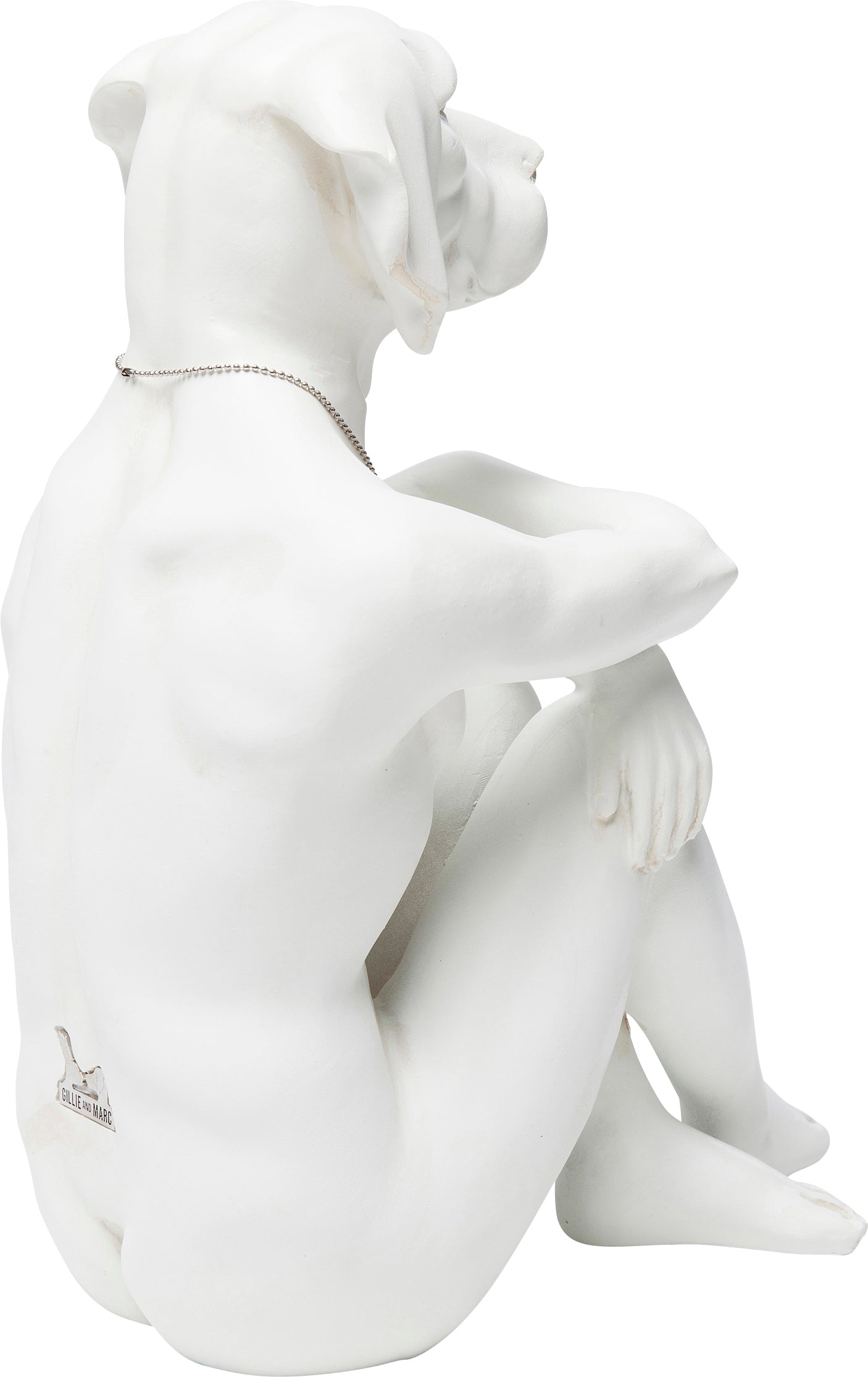 Kare - Deco Figurine Dog Marc White