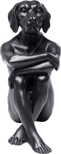 Kare - Deco Figurine Dog Marc Black