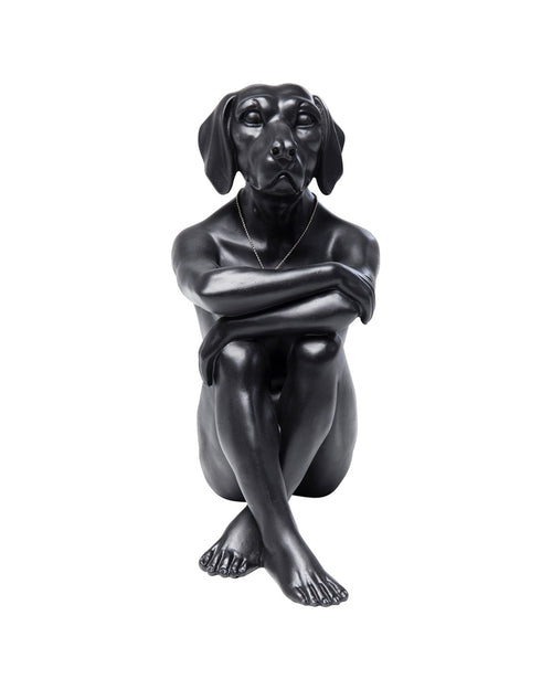Kare - Deco Figurine Dog Marc Black