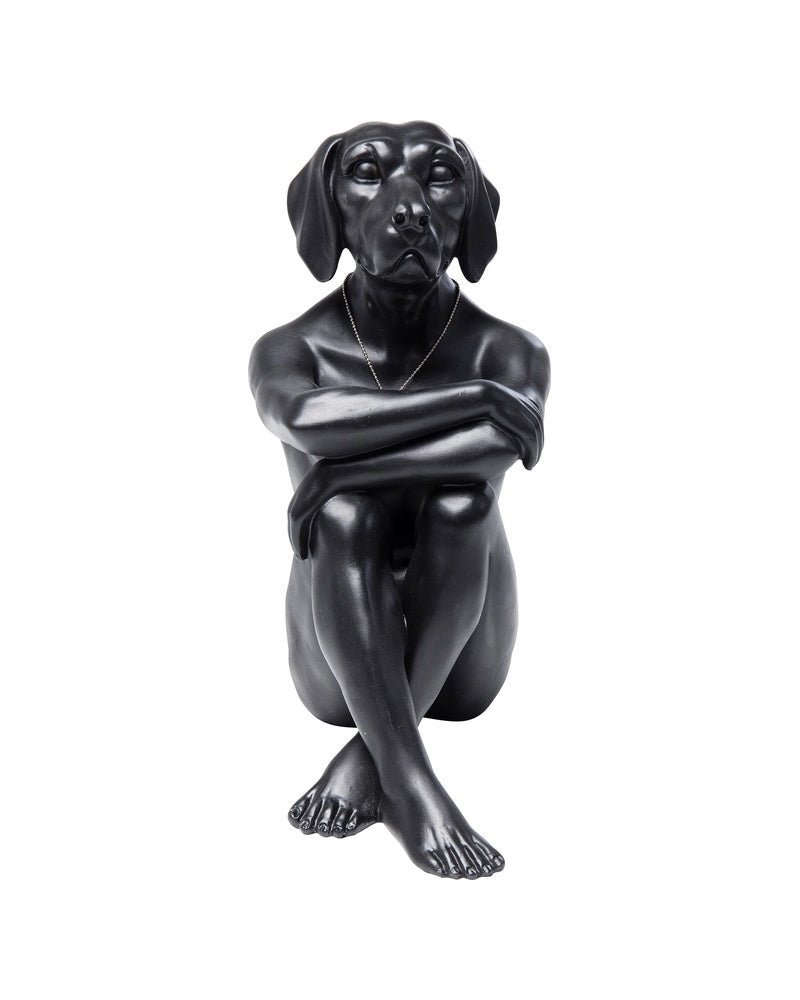 Kare - Deco Figurine Dog Marc Black