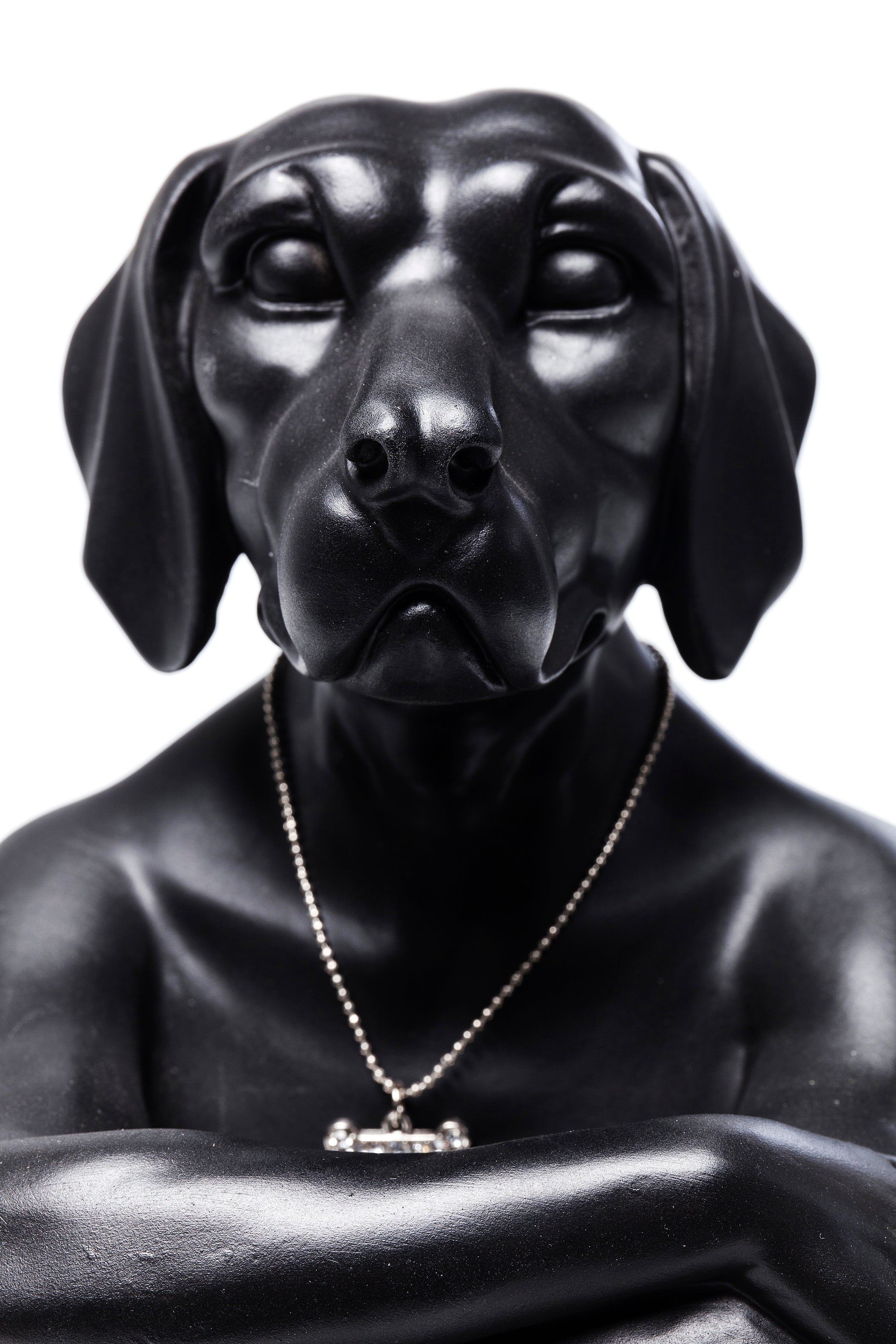 Kare - Deco Figurine Dog Marc Black