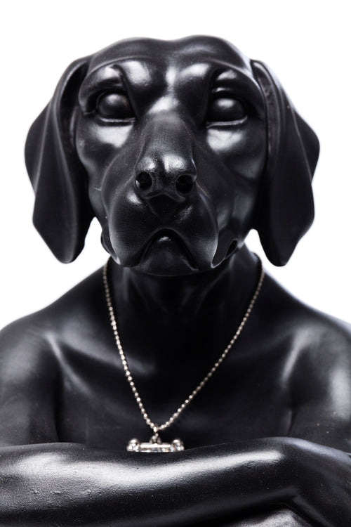 Kare - Deco Figurine Dog Marc Black