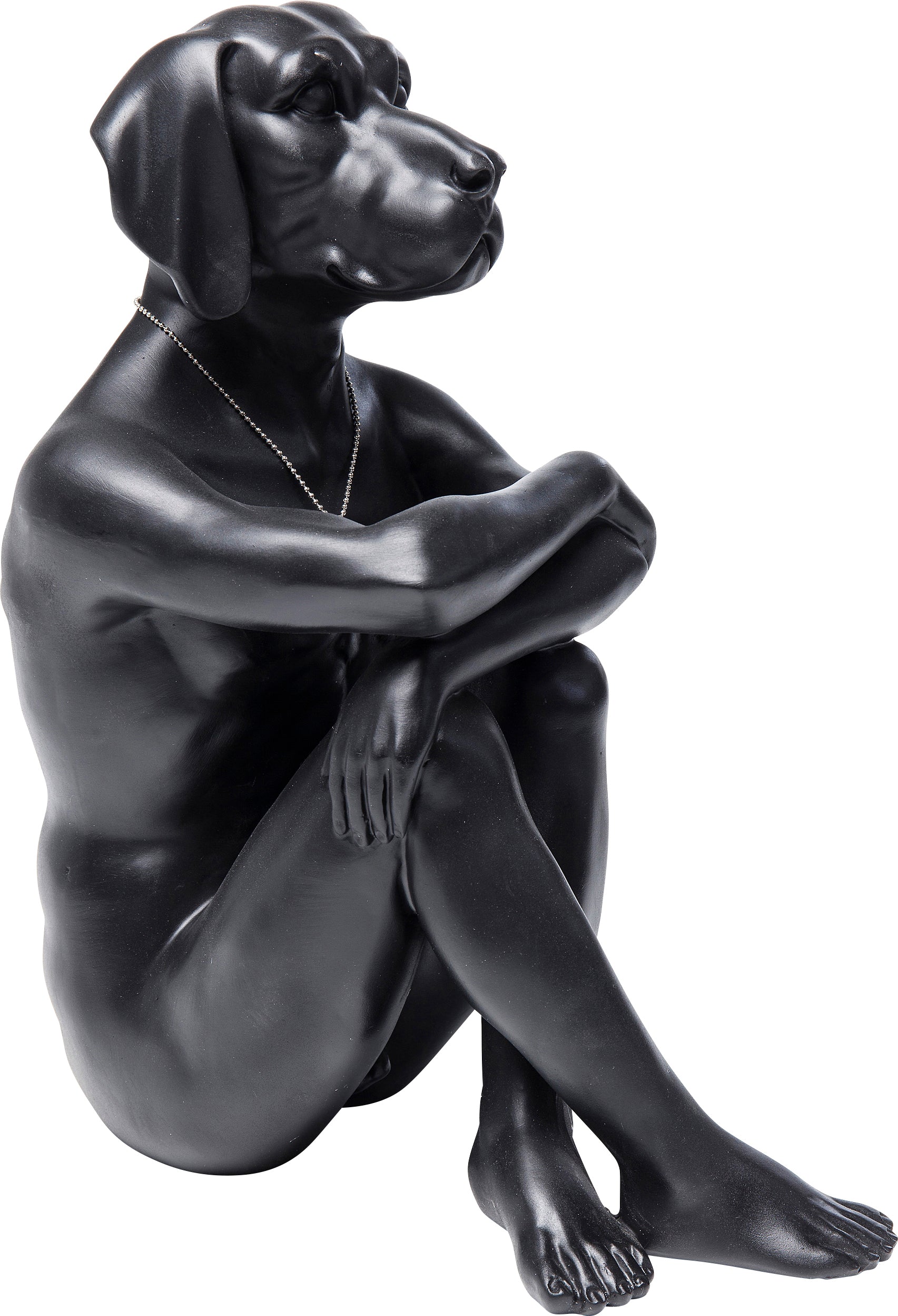 Kare - Deco Figurine Dog Marc Black