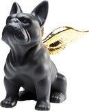 Kare - Deco Figurine Sitting Angel Dog Gold-B