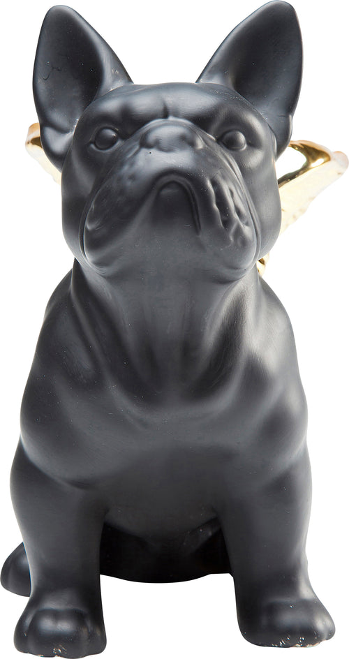 Kare - Deco Figurine Sitting Angel Dog Gold-B