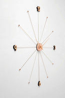 Kare - Wall Clock Like Umbrella Rose Gold