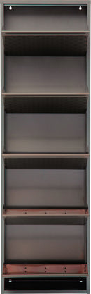 Kare - Shoe Container Caruso 5 Silver brushed