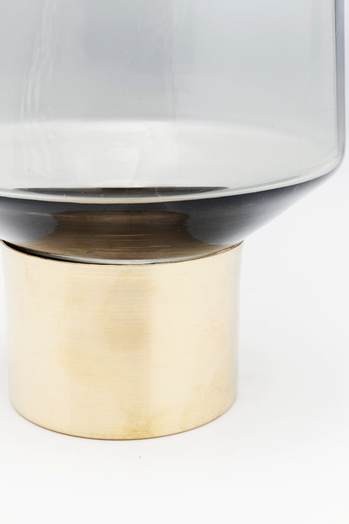 Kare - Vase Noble Ring Grey 40cm