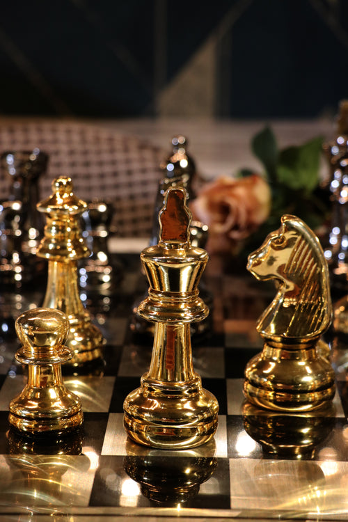 Kare - Deco Object Chess 60x60cm