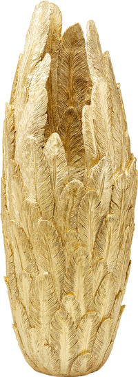 Kare - Vase Feathers Gold 80