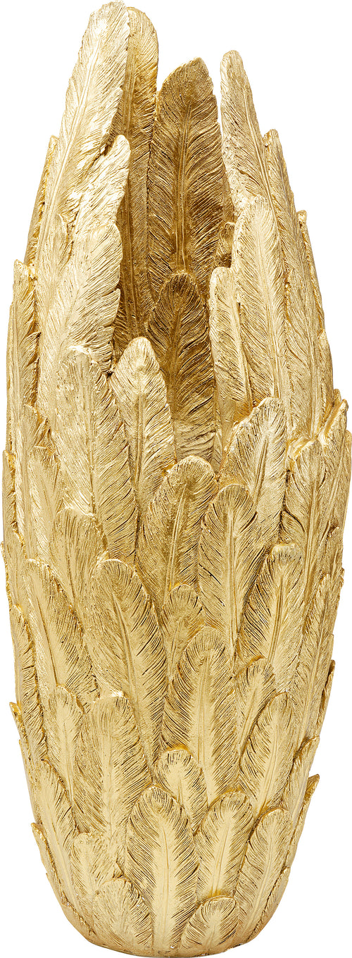 Kare - Vase Feathers Gold 80