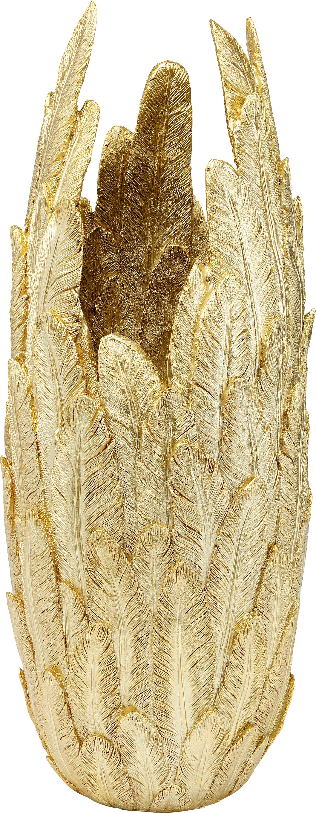 Kare - Vase Feathers Gold 80