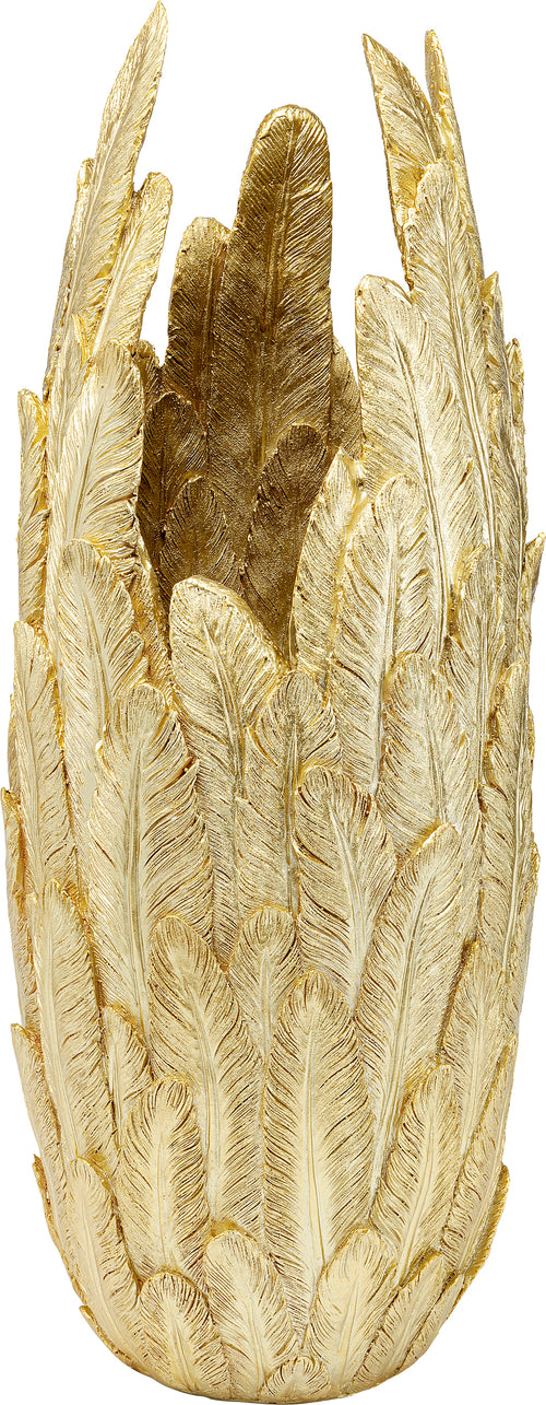 Kare - Vase Feathers Gold 80