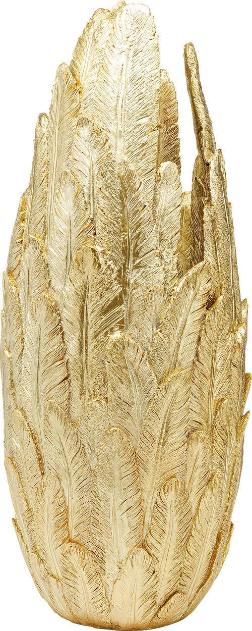 Kare - Vase Feathers Gold 80