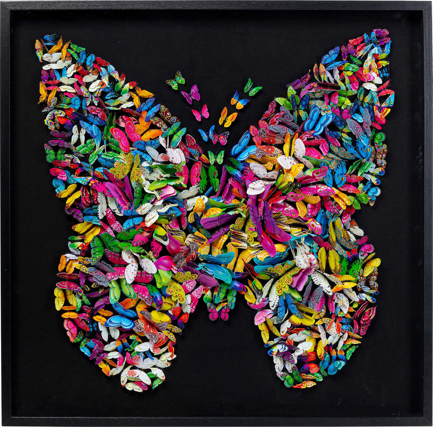 Kare - Object Picture Farfalla 120x120cm