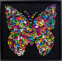 Kare - Object Picture Farfalla 120x120cm