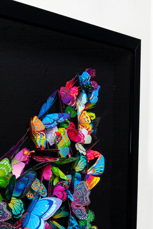 Kare - Object Picture Farfalla 120x120cm