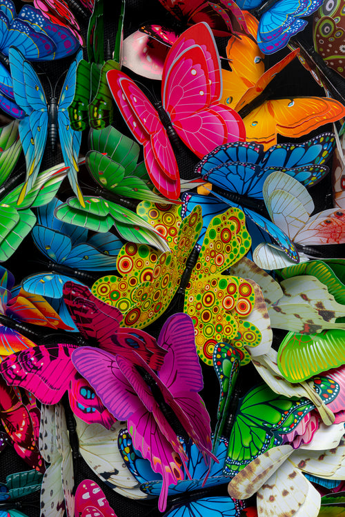 Kare - Object Picture Farfalla 120x120cm