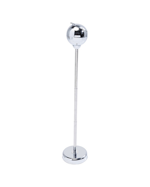 Kare - Floor Ashtray Spheric stainless steel shiny