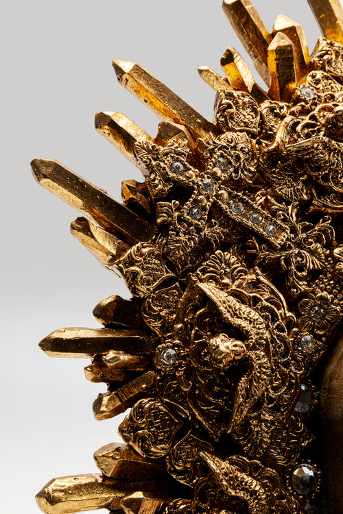 Kare - Deco Object King Skull 42cm