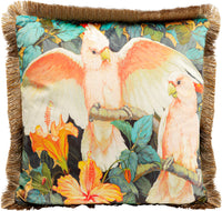 Kare - Cushion Parrots Life 45x45cm
