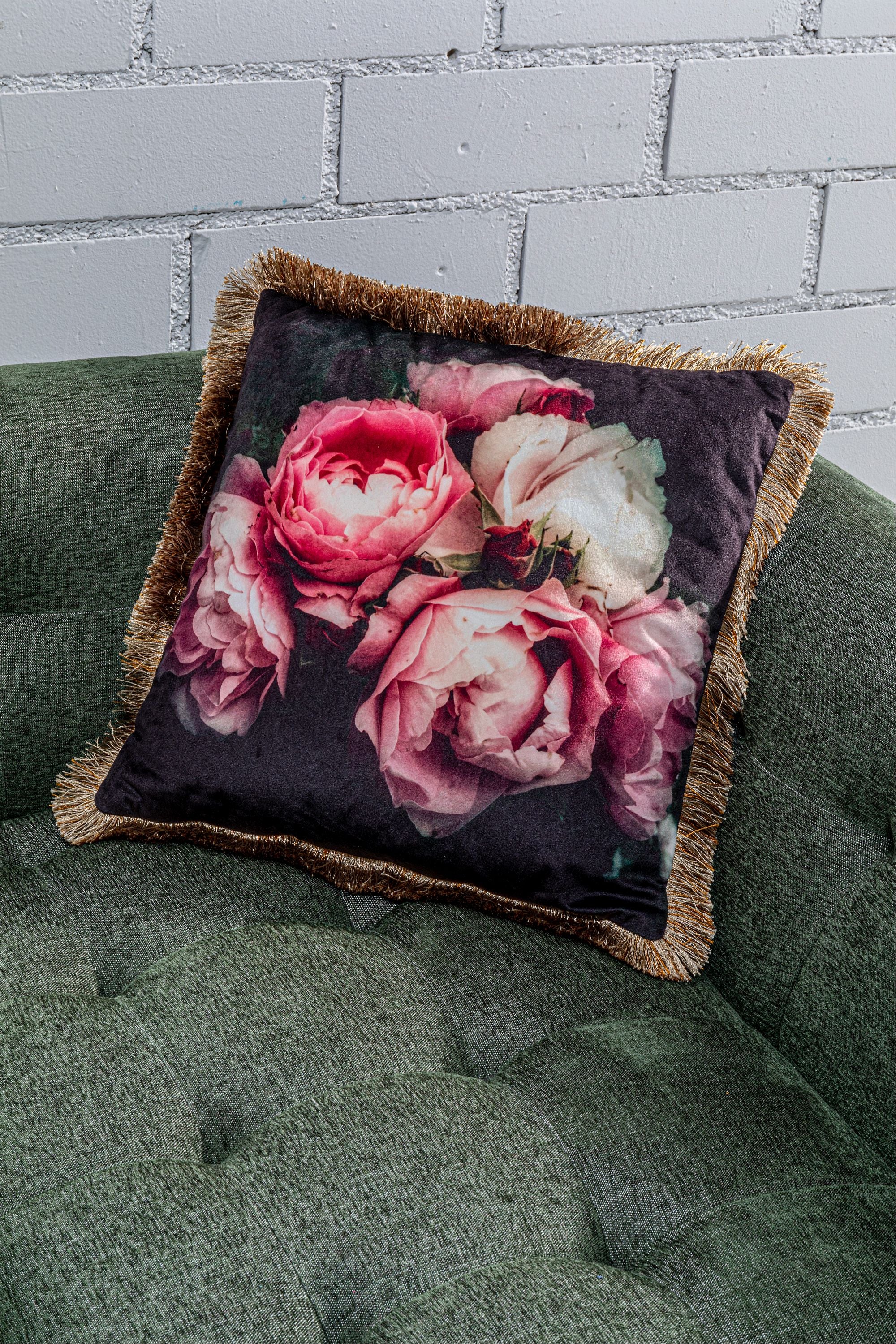 Kare - Cushion Blush Roses 45x45cm