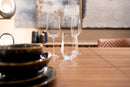 Kare - Champagne Glass Diamond Gold Rim