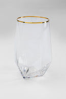 Kare - Tumbler Diamond Gold Rim