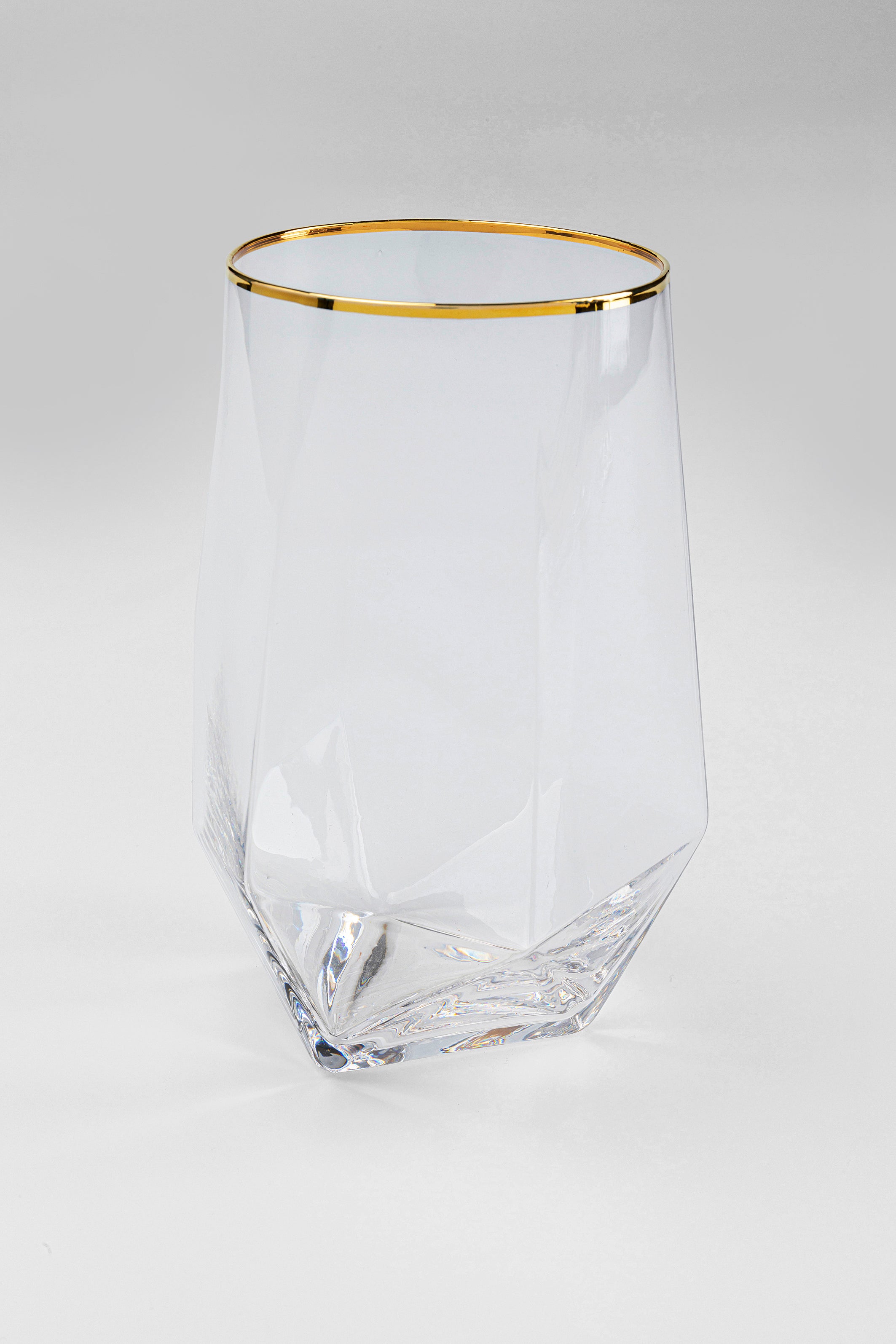 Kare - Tumbler Diamond Gold Rim