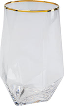 Kare - Tumbler Diamond Gold Rim