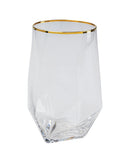 Kare - Tumbler Diamond Gold Rim