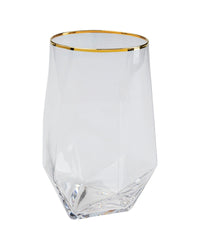 Kare - Tumbler Diamond Gold Rim
