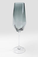 Kare - Champagne Glass Diamond Smoke